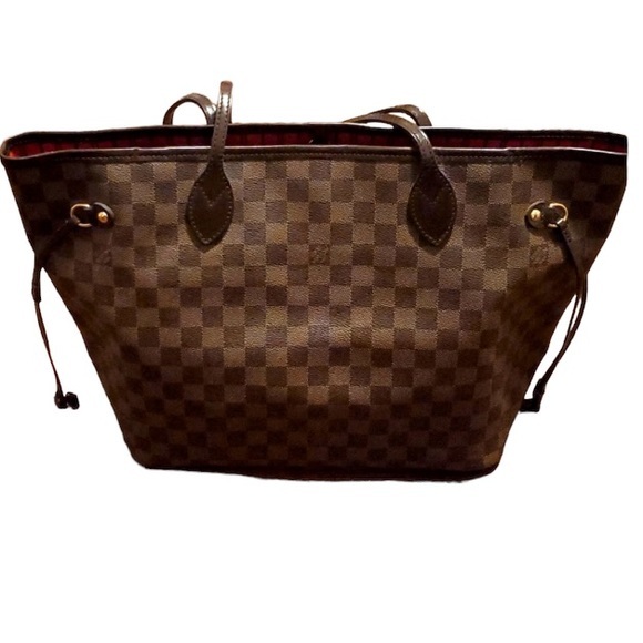 Louis Vuitton Handbags - Louis Vuitton MM Daimer Ebene Neverfull Bag - Used